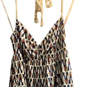 Betsey Johnson White Red and Blue Girl Sailor Casual Dress